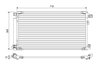 Radiator climatizare Valeo 822658
