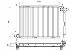 Modul racire Valeo 822675