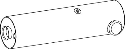Amortizor zgomot mijloc/spate Dinex 82420