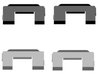 Set accesorii placute frana Textar 82510700
