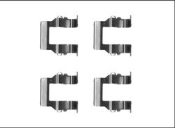 Set accesorii placute frana Textar 82540000