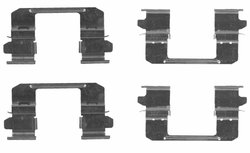 SET ACCESORII PLACUTE FRANA TEXTAR 82542600 - Compatibil cu CHEVROLET, ISUZU