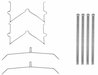 SET ACCESORII PLACUTE FRANA TEXTAR 82547600 - Compatibil cu HYUNDAI, LEXUS, TOYOTA, TOYOTA (FAW)