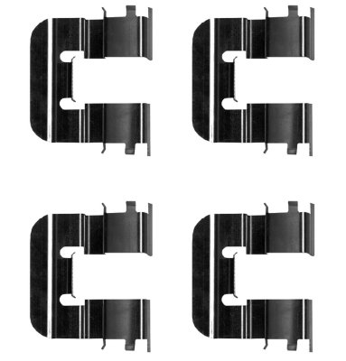 SET ACCESORII PLACUTE FRANA TEXTAR 82548200 - Compatibil cu HYUNDAI, KIA