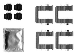 Set accesorii placute frana Textar 82550700