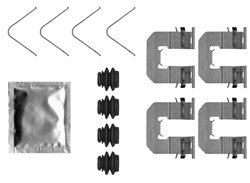 Set accesorii placute frana Textar 82552200