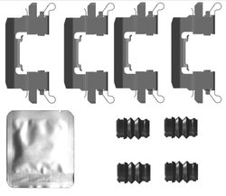 SET ACCESORII PLACUTE FRANA TEXTAR 82554700 - Compatibil cu NISSAN