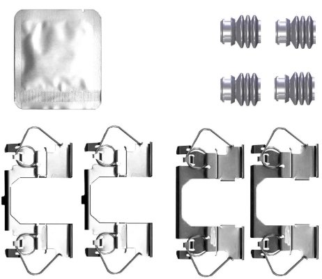 SET ACCESORII PLACUTE FRANA TEXTAR 82555300 - Compatibil cu OPEL, VAUXHALL
