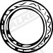 GARNITURA RACORD EVACUARE WALKER 82567 - Compatibil cu CITROEN, FIAT, INNOCENTI, NISSAN, PEUGEOT, SUZUKI, TOYOTA