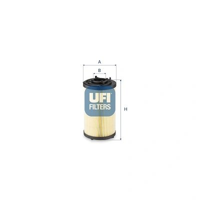 FILTRU SISTEM HIDRAULIC PRIMAR UFI 83.031.00 - Piesa auto compatibila cu mai multe marci