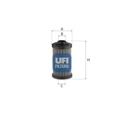 FILTRU SISTEM HIDRAULIC PRIMAR UFI 83.069.00 - Piesa auto compatibila cu mai multe marci