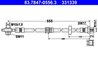 FURTUN FRANA ATE 83.7847-0556.3 - Compatibil cu SEAT, VW