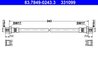 FURTUN FRANA ATE 83.7849-0243.3 - Compatibil cu SKODA, VW