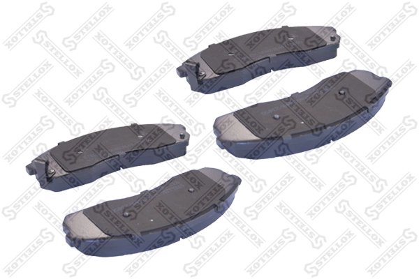 Set placute frana Stellox 832 002B-SX
