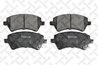 SET PLACUTE FRANA STELLOX 833 012B-SX - Compatibil cu TOYOTA
