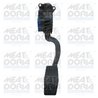 set pedale conducere Meat & Doria 83510