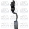set pedale conducere Meat & Doria 83582