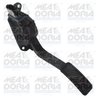 SET PEDALE CONDUCERE MEAT & DORIA 83636 - Compatibil cu FORD, MAZDA