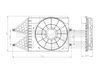 Suport, ventilator TYC 837-0033-1