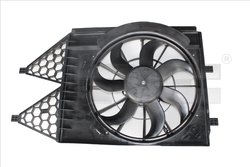 VENTILATOR RADIATOR RACIRE TYC 837-0054 - Compatibil cu AUDI, SEAT, SKODA, VW