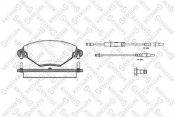 Set placute frana Stellox 839 004B-SX