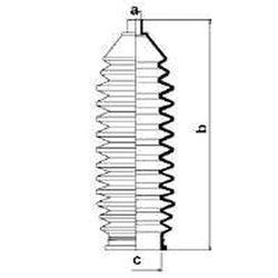 Burduf cauciuc directie Spidan 83961