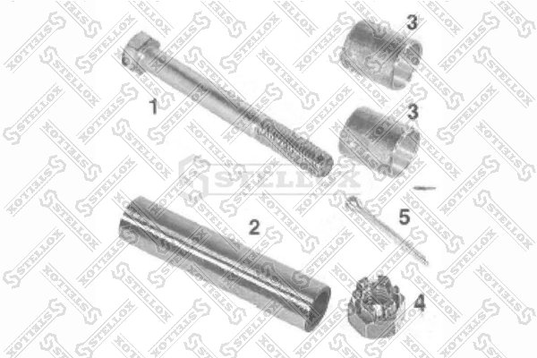 SET REPARATIE BUCSA BARA STABILIZATOARE STELLOX 84-45629-SX - Piesa auto compatibila cu mai multe marci