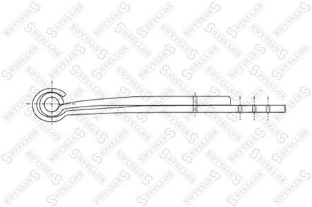 Pachet foi de arc Stellox 84-55619-SX