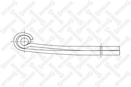 Pachet foi de arc Stellox 84-55680-SX
