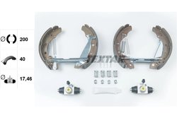 Set saboti frana Textar 84044706