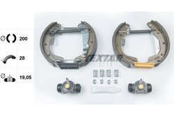 Set saboti frana Textar 84044801