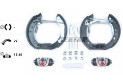 SET SABOTI FRANA TEXTAR 84047200 - Compatibil cu NISSAN