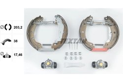 SET SABOTI FRANA TEXTAR 84049500 - Compatibil cu RENAULT