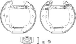 Set saboti frana Textar 84049500