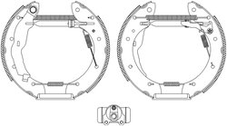 SET SABOTI FRANA TEXTAR 84050000 - Compatibil cu RENAULT