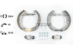 Set saboti frana Textar 84052701