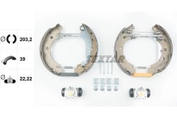 Set saboti frana Textar 84052800