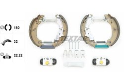 SET SABOTI FRANA TEXTAR 84054401 - Compatibil cu FIAT