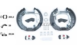 SET SABOTI FRANA TEXTAR 84059801 - Compatibil cu CITROEN