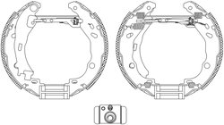 Set saboti frana Textar 84061602