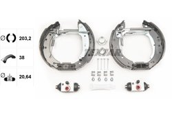 SET SABOTI FRANA TEXTAR 84061801 - Compatibil cu PEUGEOT