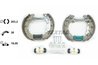 SET SABOTI FRANA TEXTAR 84065300 - Compatibil cu OPEL, VAUXHALL