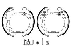 Set saboti frana Textar 84083200