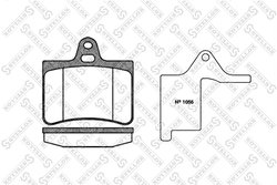 Set placute frana Stellox 841 000-SX