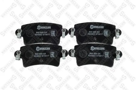 Set placute frana Stellox 844 000-SX