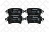 Set placute frana Stellox 844 000-SX