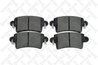 Set placute frana Stellox 844 000-SX