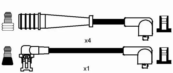FISE BUJII NGK 8470 - Compatibil cu RENAULT