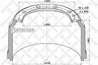 TAMBUR FRANA STELLOX 85-00034-SX - Compatibil cu MERCEDES-BENZ