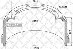 TAMBUR FRANA STELLOX 85-00045-SX - Piesa auto compatibila cu mai multe marci